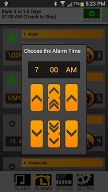 SureFire Alarm Clock screenshots
