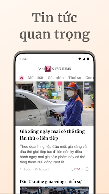 Báo điện tử VnExpress screenshots
