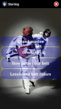 Taekwondo WTF screenshots
