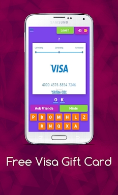 Visa Gift Card screenshots