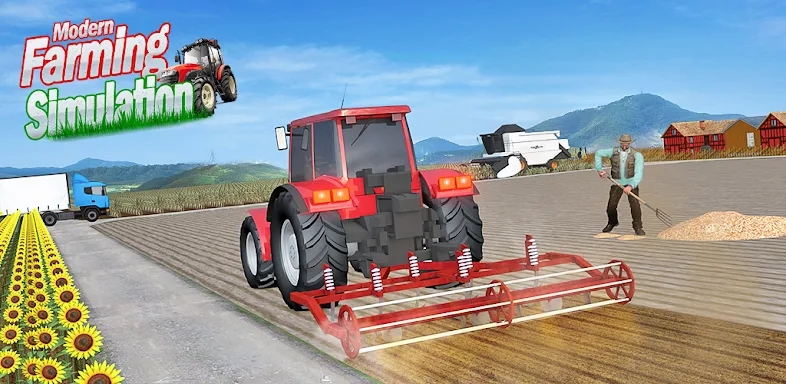 Modern Farming Simulation Game screenshots