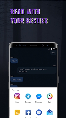 Scary Chat Stories - Addicted screenshots