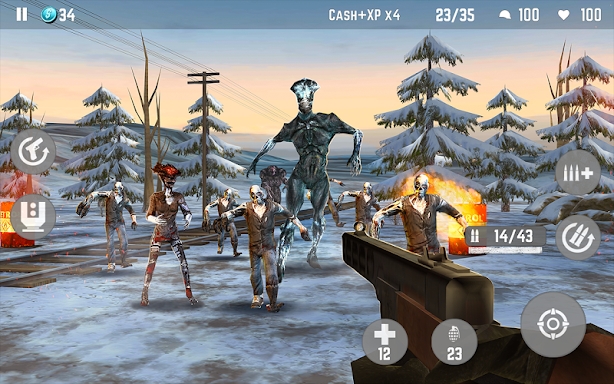 Zombie Terror 3D: FPS Survival screenshots