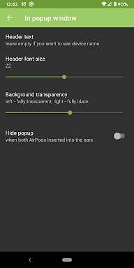 AndroPods - Airpods on Android screenshots