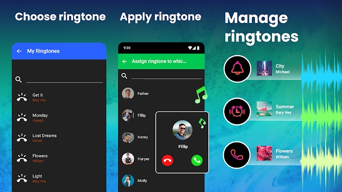 Ringtone Maker and MP3 Editor screenshots