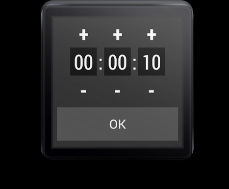 Interval Timer For Wear OS (Android Wear) screenshots