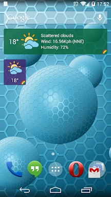 Weather and News Info Widget screenshots