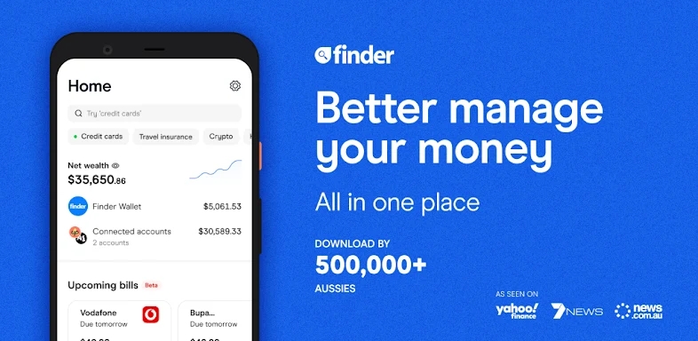 Finder: Money, Finance Manager screenshots