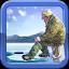 Fishing in the Winter. Lakes. icon