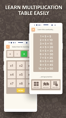 Math Games. Times Tables Light screenshots