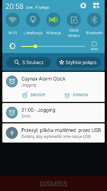 Alarm clock + calendar + tasks screenshots