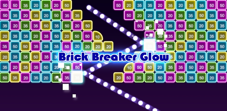 Brick Breaker Glow screenshots