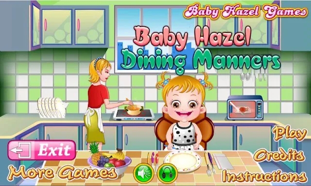 Baby Hazel Dining Manners screenshots