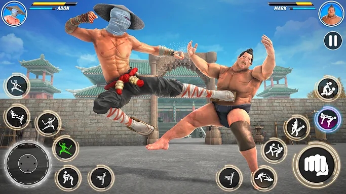 Kung Fu karate: Fighting Games screenshots