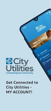 City Utilities – My Account screenshots