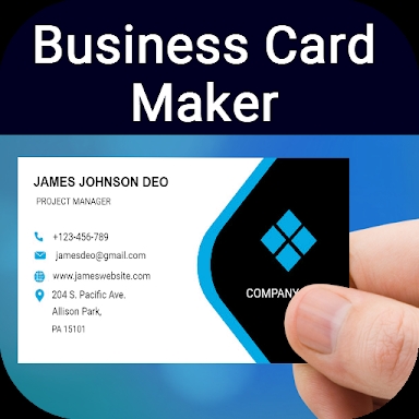 Business Card Maker, Visiting screenshots