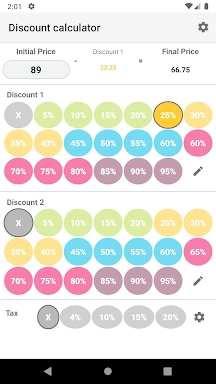 Discount Calculator screenshots