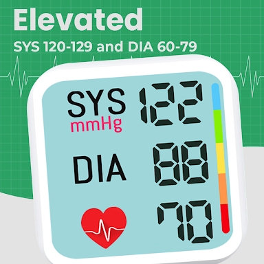 Blood Pressure BPM Tracker screenshots