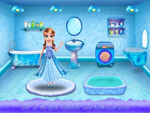 Ice Doll House Design Games screenshots