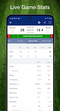 Scores App: College Football screenshots