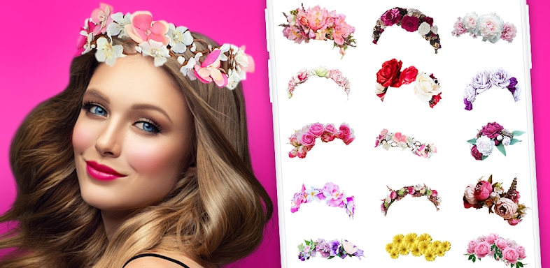 Flower Crown Hairstyles Photo screenshots