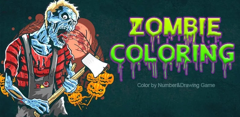 Zombie Coloring - Color by Num screenshots