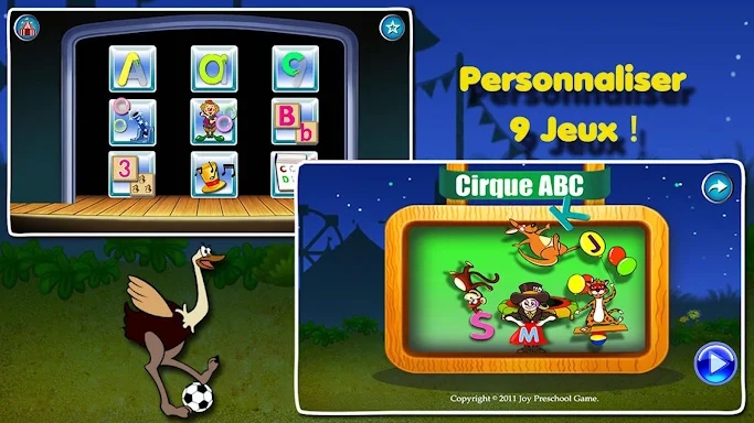 ABC Circus (French) Lite screenshots