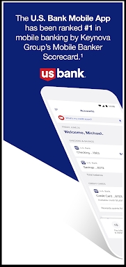 U.S. Bank Mobile Banking screenshots