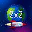 Space Math - Times tables & multiplication games icon