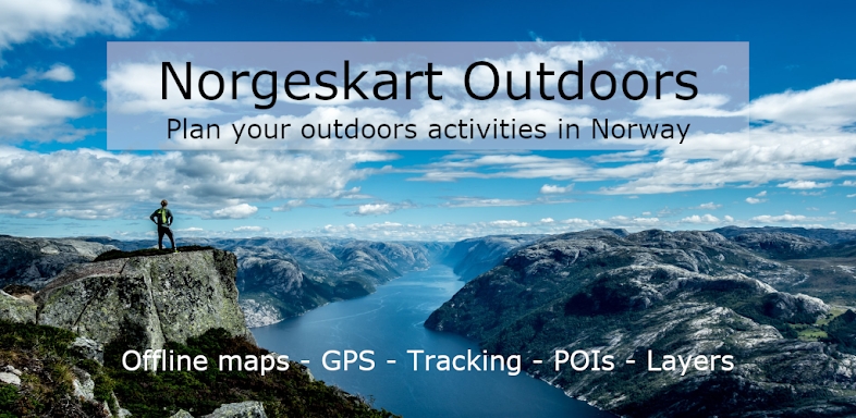 Norgeskart Outdoors screenshots