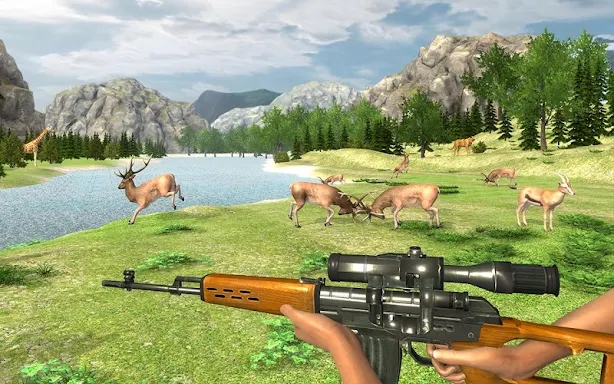 Real Jungle Animals Hunting screenshots