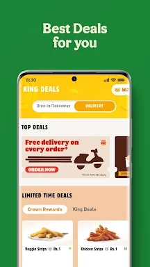 Burger King India screenshots