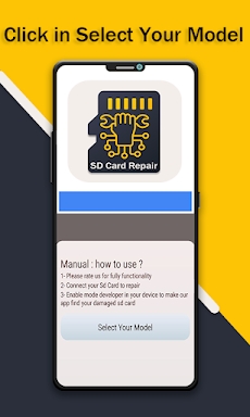 SD Card Repair checker screenshots