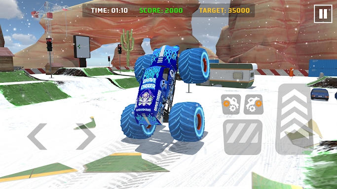 Car Games: Monster Truck Stunt screenshots