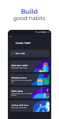 Productive - Habit tracker screenshots