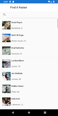 Footin Barefoot Water Skiing App: Find Barefooters screenshots