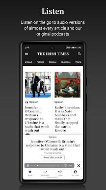 Irish Times News screenshots