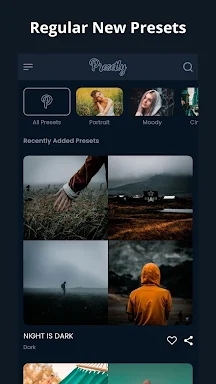 Presetly - Lightroom Presets screenshots