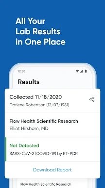 Patient Portal screenshots