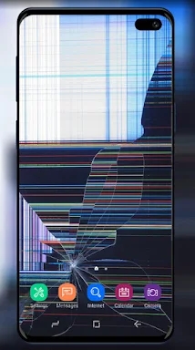 Broken Screen Wallpaper screenshots