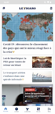 Le Figaro.fr: Actu en direct screenshots