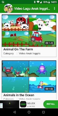 Offine Kids Song Video screenshots