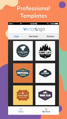 Vector Logo Maker - Logo Creator, Graphic Designer screenshots