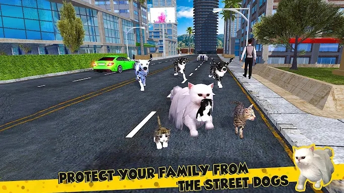 Cat Family Simulator Game screenshots