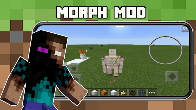 Morph Mod for Minecraft PE screenshots