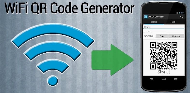 Wifi QR Code Generator screenshots