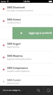 Sms Pronti e Frasi d'Amore screenshots
