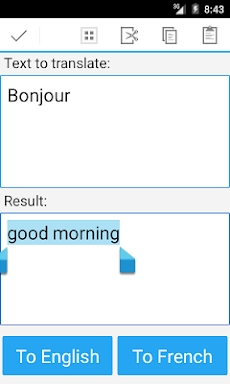 French English Translator screenshots