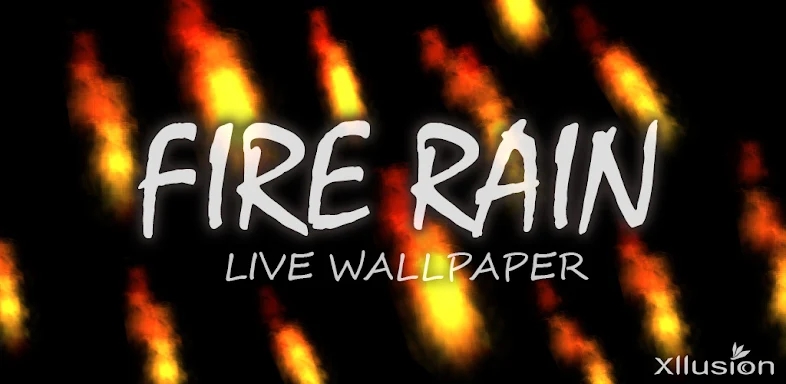 Fire Rain Live Wallpaper screenshots