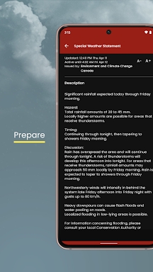 The Weather Network screenshots